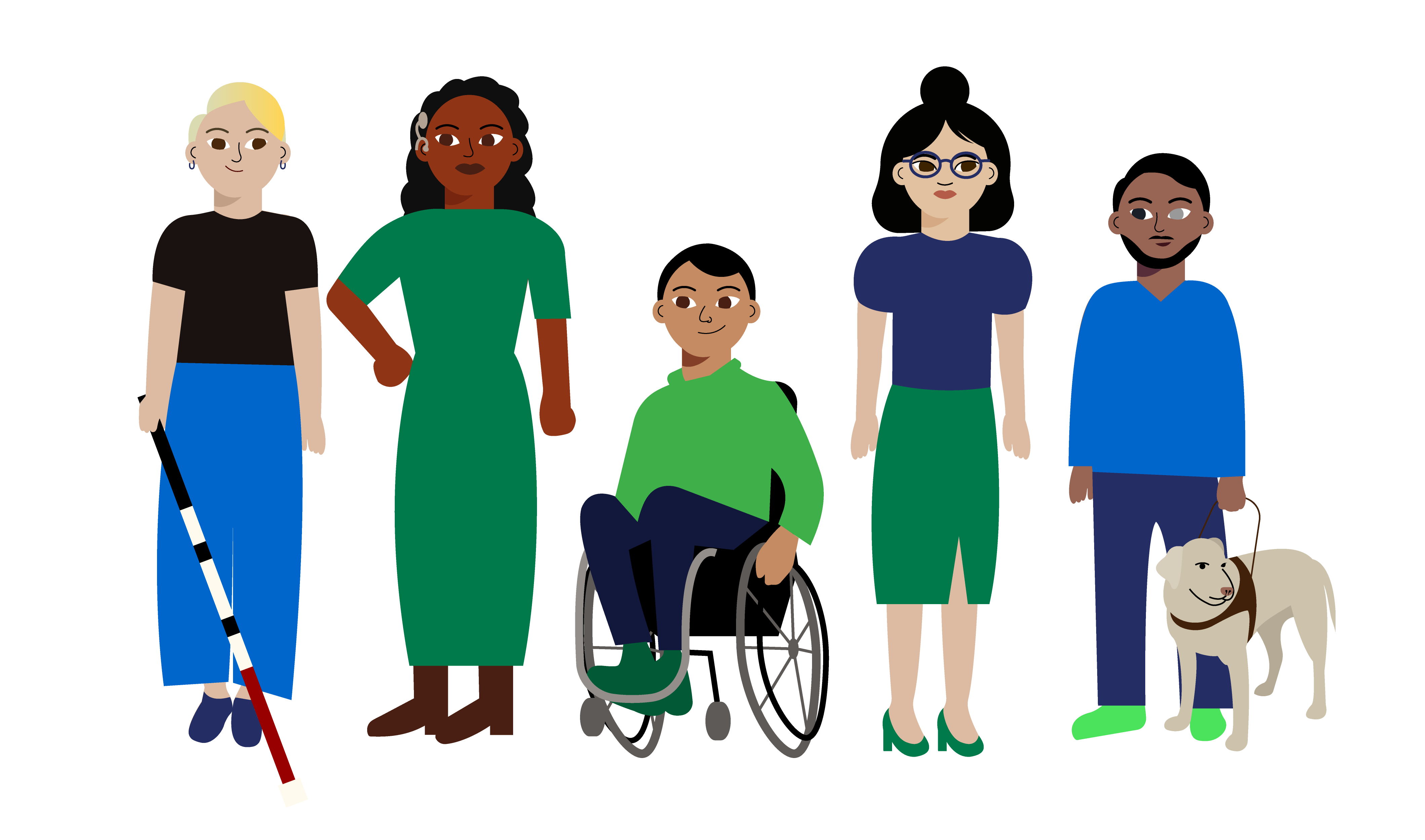 diverse individuals with disabilities